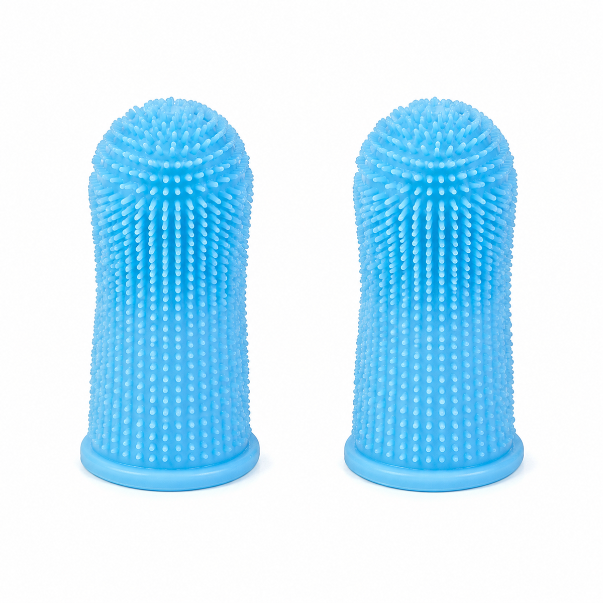 2 Silicone Finger Brushes